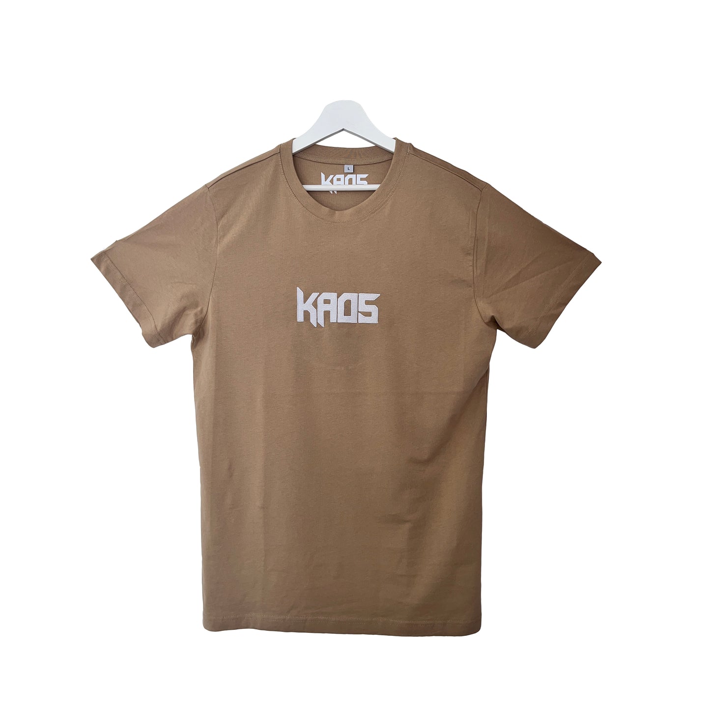 Kaos Premium embroidered Tee (Wet Sand)